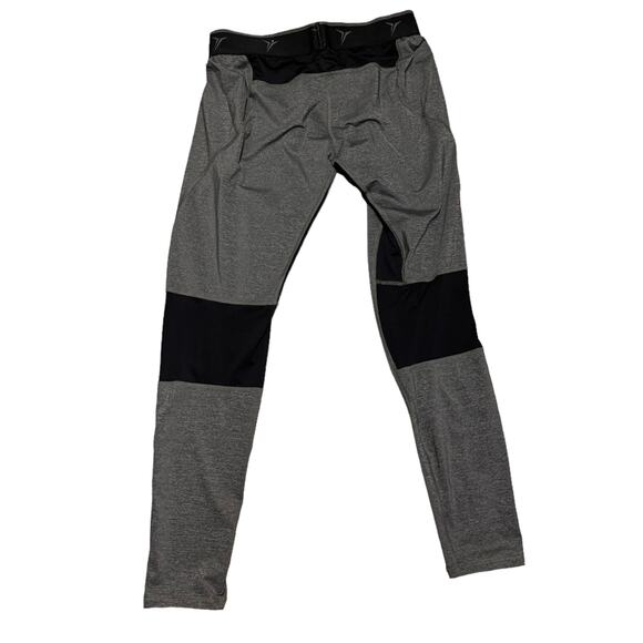 Old Navy Active Gray Black Compression Workout Pants Medium - Picture 2 of 3